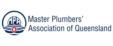 Official Master Plumbers' Association of Queensland logo for professional plumbing services in QLD.