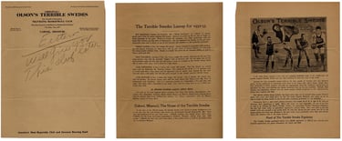 Olson't Terrible Swedes Basketball Tour Early Hoops Show