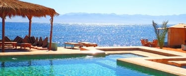 Egypt beaches Ras shitan Nuweiba at Bedouin star