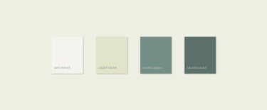 Fargepalett for visuell identitets eksempel – ADHD Arbeidsglede