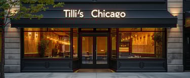 Tilli’s Restaurant Chicago exterior and contact location