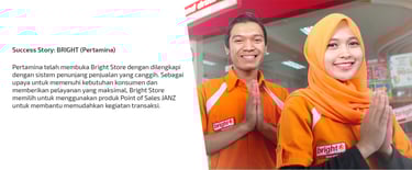 success story bright pertamina janz