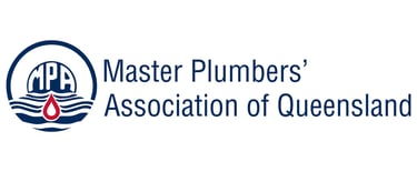 Official Master Plumbers' Association of Queensland logo for professional plumbing services in QLD.