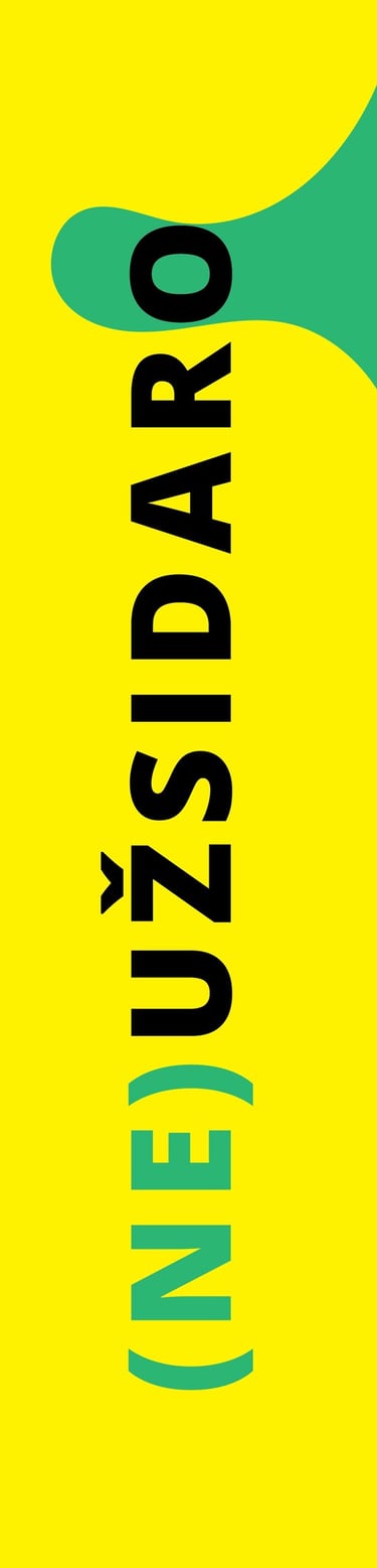 Banner 2. It is written on it: (Not) closing