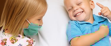 Child with cerebral palsy receiving physiotherapy at home - Myo Physio expert care.