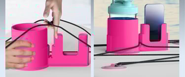  iKristin Cup Paddle Board,Stand Up Paddle Board Accessories SUP Kayak Holder for Drink and Cellphon