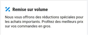 Vente en gros B2B