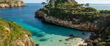 cove beach in Mallorca