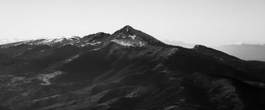 Planina Brezovica, Kosovo i Metohija, crno bela fotografija