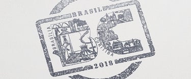 Desenho desenvolvido para ser usado como logo de evento especial