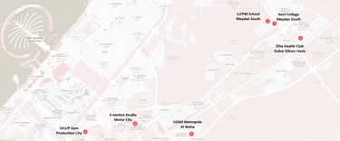 Hwa Rang Taekwondo Club Venues across Dubai