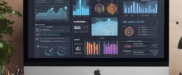 A hand holding a smartphone displaying a webpage titled 'Creating a Brand' with navigation options like Home, Discovery, Members, and Topics. The background is out of focus, providing a neutral setting.