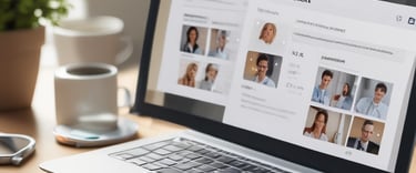 A business model canvas displayed on a corkboard features several categories with sticky notes of various colors. The categories include key partners, key activities, value proposition, customer relationships, customer segments, channels, cost structure, and revenue streams. Each category contains notes with handwritten text that describes elements of a business strategy, divided into sections using lines on the board.