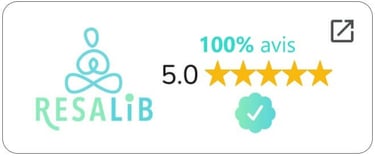 Praticien traumas & libération émotionnelle avec 100% d'avis 5 étoiles sur Resalib : cliquez ici