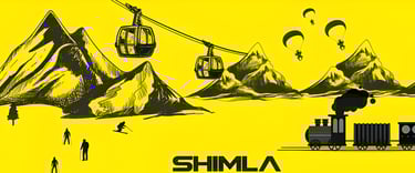 a train with maountain