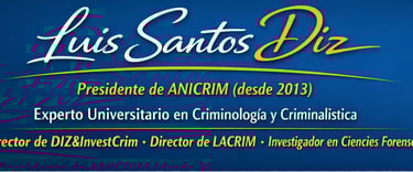 Luis Santos Diz-Experto en criminología y criminalística