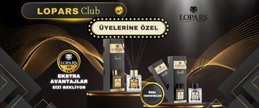 Lopars İndirim ve Fırsatlar Kulübü ile indirimli, kalıcı parfümler sizi bekliyor. Lopars Club’a katı