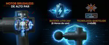 Amazon A+ Content visual module featuring the product with brand-style graphics and clear benefits