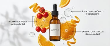 Amazon A+ Content visual module featuring the product with brand-style graphics and clear benefits