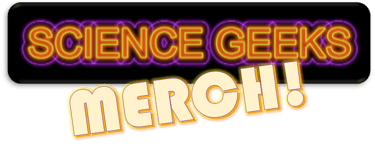 Science geeks merchandise logo
