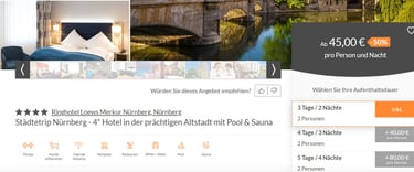 Animod: Hotel Deal Nürnberg