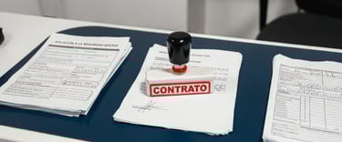 documentos contractuales y afiliaciones