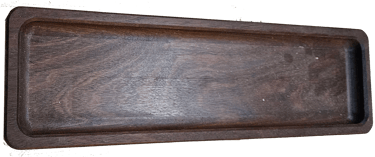 This can be made in various sizes and wood species