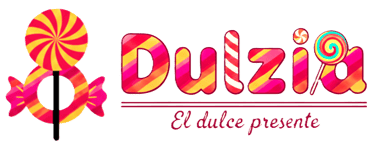 Logo de Dulzia, dulceria mexicana a mayoreo y tienda de arreglos de dulce personalizados. 