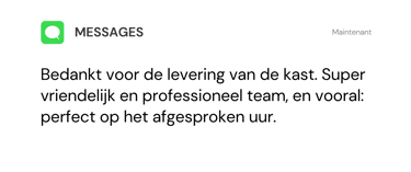 Verhuisteam laadt meubels in voor internationale verhuisdienst