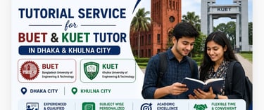 BUET Tuition support, Tutorial service
