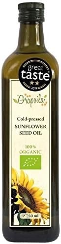 a bottle of sunflower oil