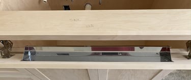 Stainless steel sponge caddy