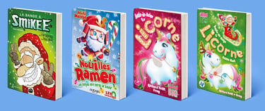 Suggestions de livres pour Noël et les fêtes