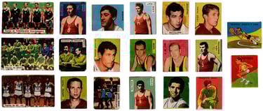 1960s Argentinian Basketball Sports Cards Rare