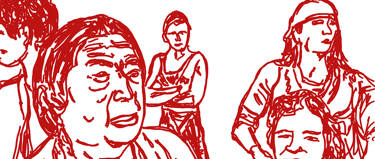 Rom Fotogramma del corto di animazione 25 aprile di Carlo Gori