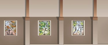 les vitraux de la chapelle scoute