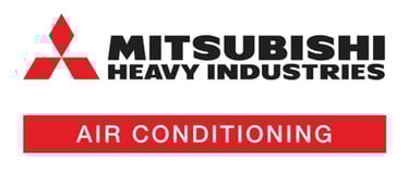 logo of mhi mitsubishi heavy industries air conditioning 