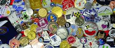 Bespoke Medals, Lapel Pin Badges, Commemorative Coins