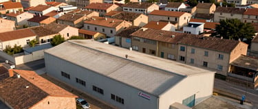a man riding a skateboard down the side of a ramp