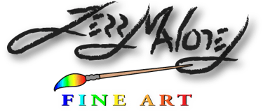 a logo for a fine art store