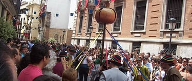 Dance of the Mangrana in Valencia.