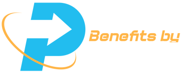 Benefits by Price logo alternative with white lettering.