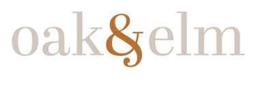 Oak & Elm Holdings logo — Calgary-based investment and development company connecting craftsmanship,