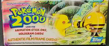 Display Topps Pokémon The Movie 2000 côté droit
