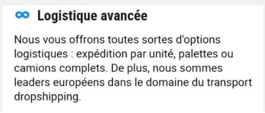 Vente en gros B2B