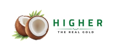 Higher desiccated coconut powder logo