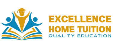 "Excellence Home Tuition official logo, representing trusted home tutoring services in Jabalpur."