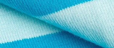 blue striped Organic Cotton jersey