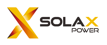 Official SolaX Power logo with a yellow and orange gradient 3D X symbol.