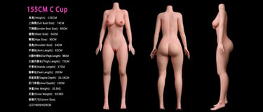 corps dolls 155cm DDF